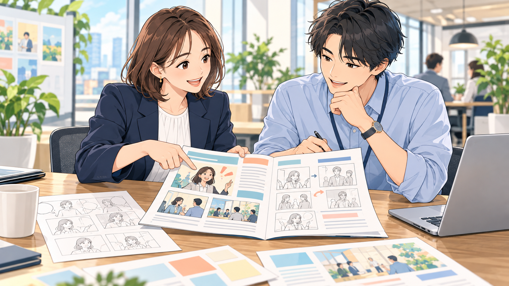 社内報に漫画を載せるには？企画の決め方と掲載後の振り返りのイメージ