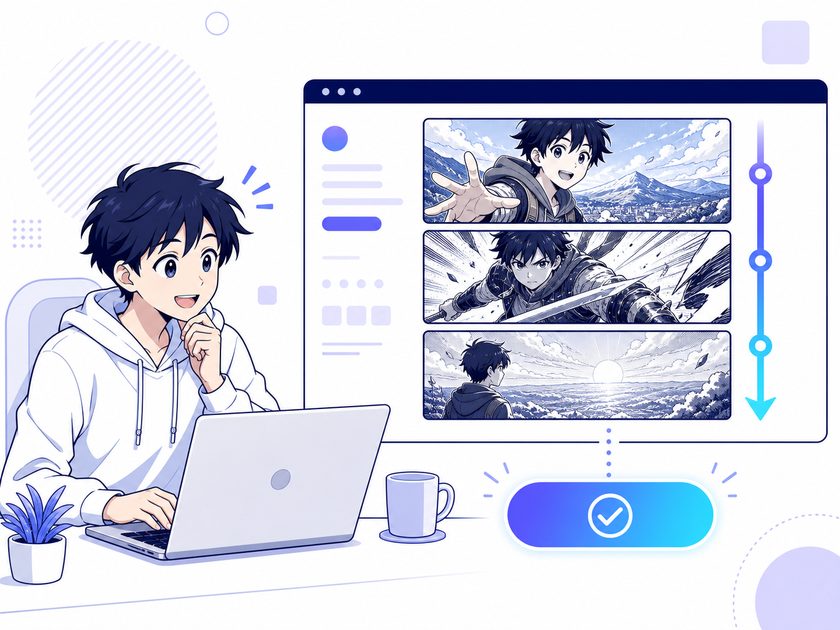 漫画制作会社の選び方|企画・作画・権利・活用で比較するのイメージ