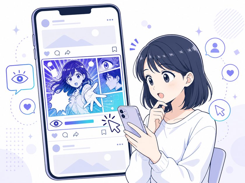 漫画広告とは?種類・向いている場面・効果を出すポイントを解説のイメージ